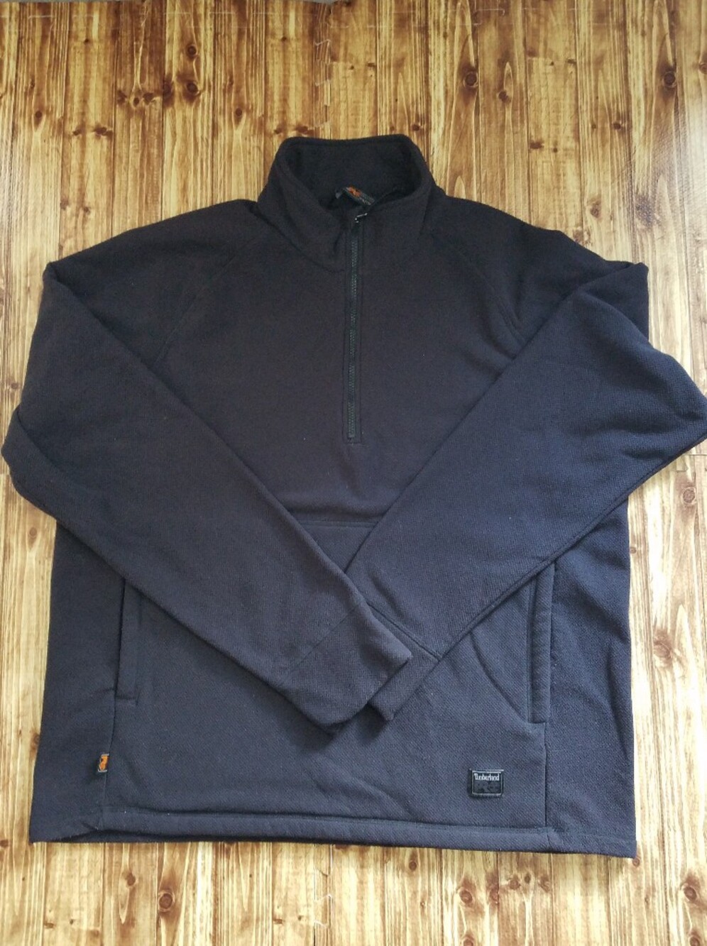 Timberland Pro Men's XXL Black Half-Zip Pullover Quarter Fleece Big & Tall